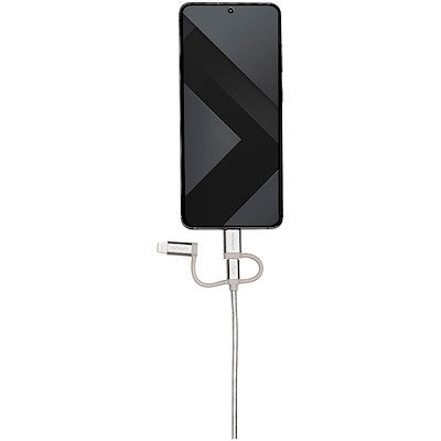 StarTech.com 1 m (3 ft.) USB Multi Charging Cable - USB to Micro-USB or USB-C or Lightning
