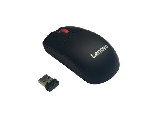 Lenovo Laser Wireless Mouse - Ratón óptico (RF inalámbrico, 1600 DPI, USB), negro